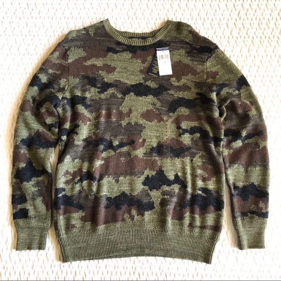 Polo Ralph Lauren Other - $149 Polo Ralph Lauren Camo Sweater Men’s Medium